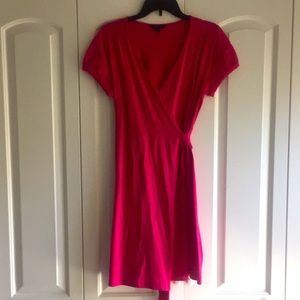 Lands’ End Wrap Around Dress